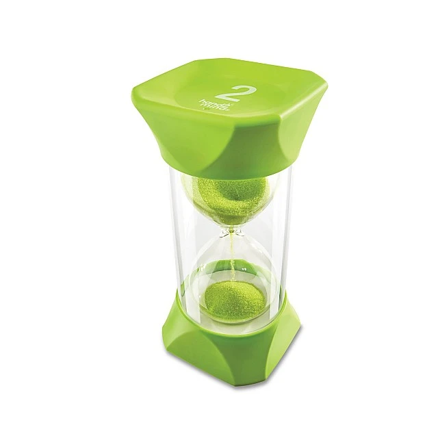 Learning Resources Hourglass, Kids, 2 Minutes, Green