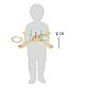 Small Foot Goal Throwing Game, with Rings, Wooden