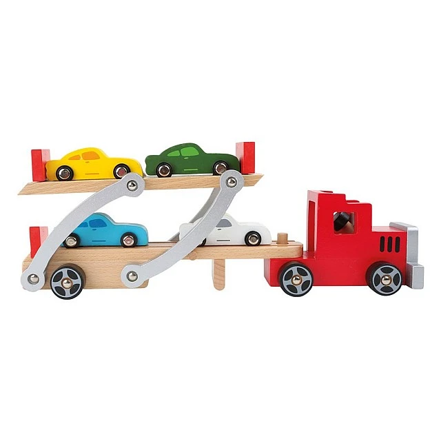 Small Foot Car carrier, wooden
