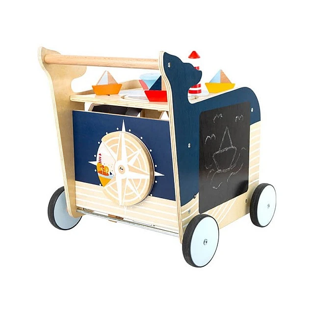 Small Foot Проходилка с активности, дървена, 42 х 39 х 42 cm