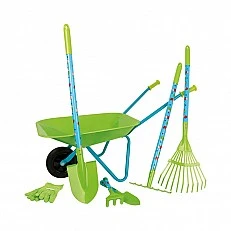 Small Foot Garden set, with trolley, 7 pieces