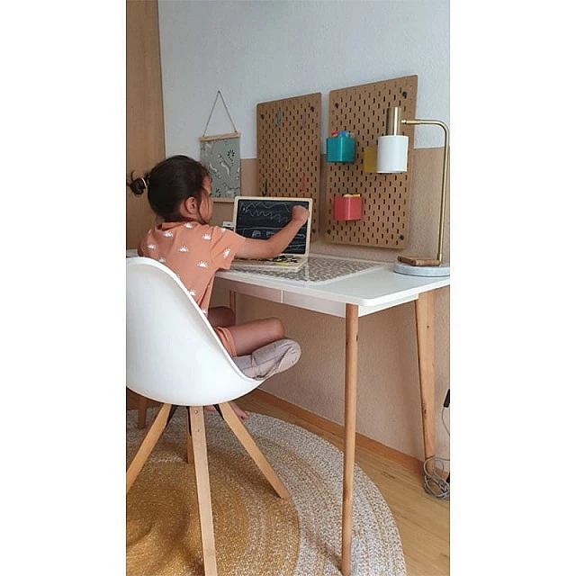 Small Foot Wooden laptop with magnetic board, 30 x 22 x 1.5 cm