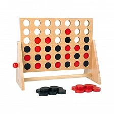 Small Foot Connect 4 wooden game