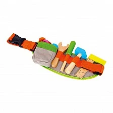 Small Foot Belt with tools, wooden, children’s