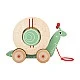 Small Foot wooden pull-along Snail with sorter