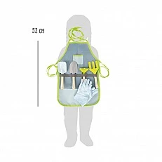 Small Foot Apron with garden tools