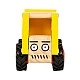 Small Foot Concrete Mixer Truck, Wooden