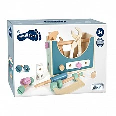 Small Foot 2 in 1 Tool Box, Wooden