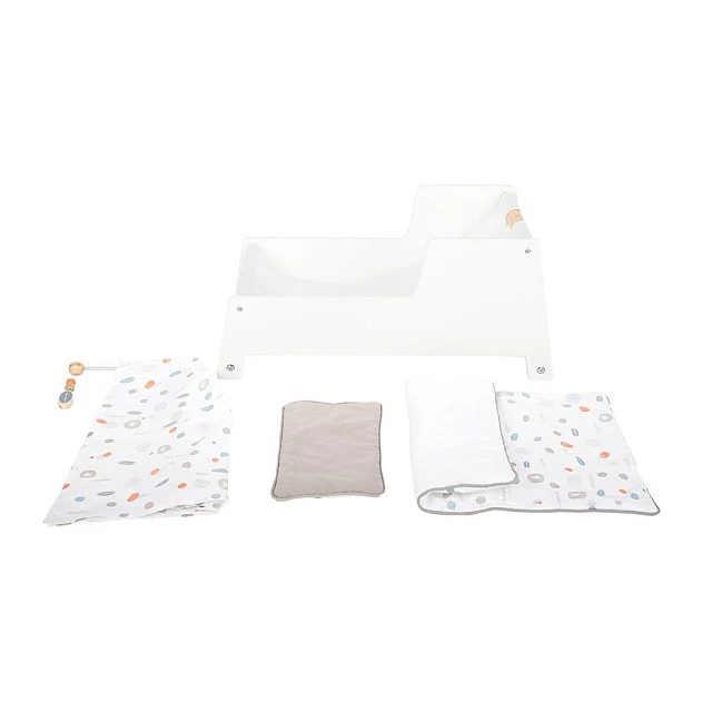 Small Foot Люлка за кукли, дървена, 54 х 28 х 28 cm