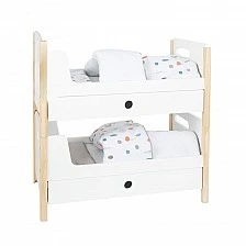 Small Foot Doll bed, two-story, wooden