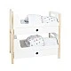 Small Foot Doll bed, two-story, wooden