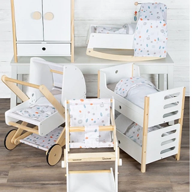 Small Foot Doll bed, two-story, wooden