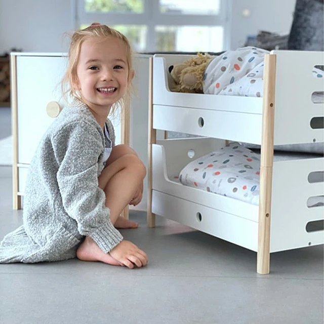 Small Foot Doll bed, two-story, wooden