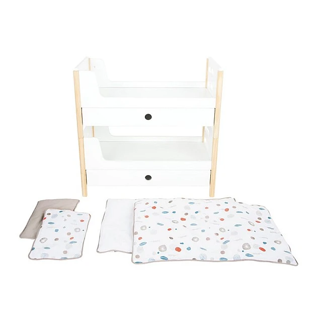 Small Foot Doll bed, two-story, wooden