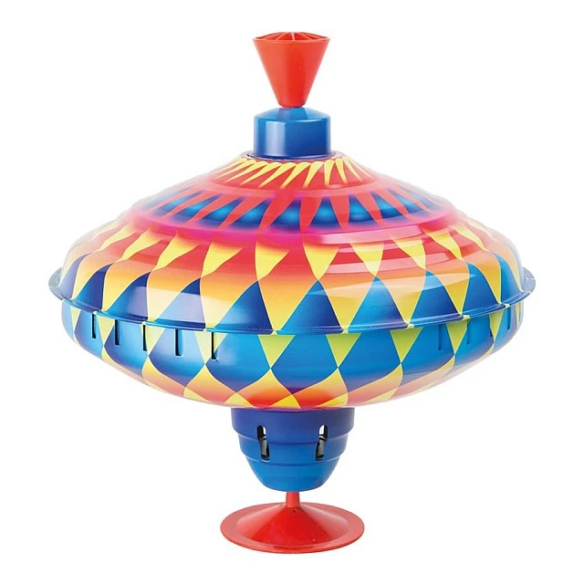 Small Foot metal spinning top, 23 cm