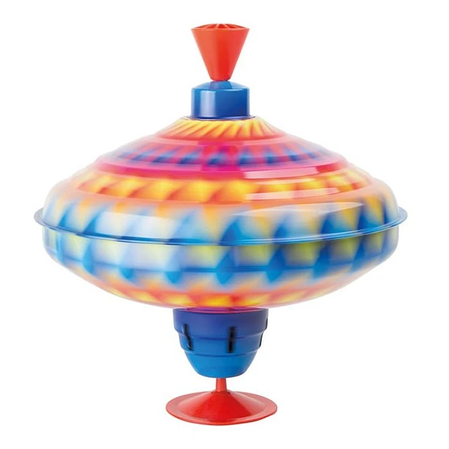 Small Foot metal spinning top, 23 cm