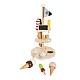 Small Foot Ice cream stand, with accessories, wooden