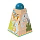 Small Foot Jungle stacking tower with threading shapes wooden, 6 pieces