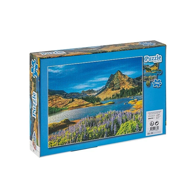 Grafix Puzzle Lake view, 50 x 70 cm, 1000 pieces