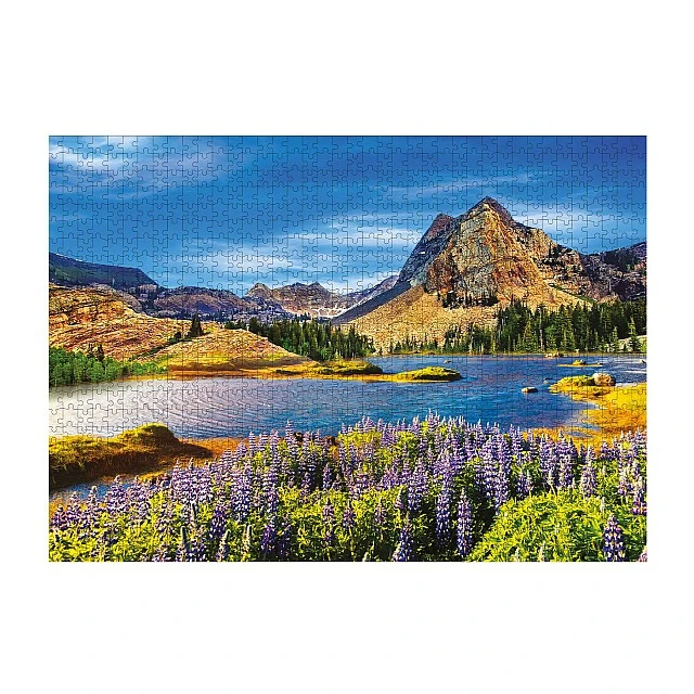 Grafix Puzzle Lake view, 50 x 70 cm, 1000 pieces