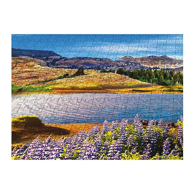 Grafix Puzzle Lake view, 50 x 70 cm, 1000 pieces