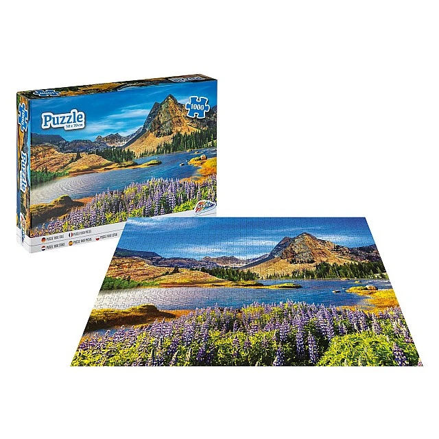 Grafix Puzzle Lake view, 50 x 70 cm, 1000 pieces