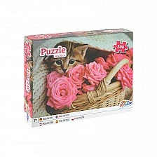 Grafix Puzzle Cat, 50 x 70 cm, 500 pieces