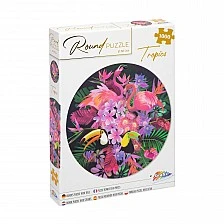Grafix Puzzle Tropical, round, 1000 pieces
