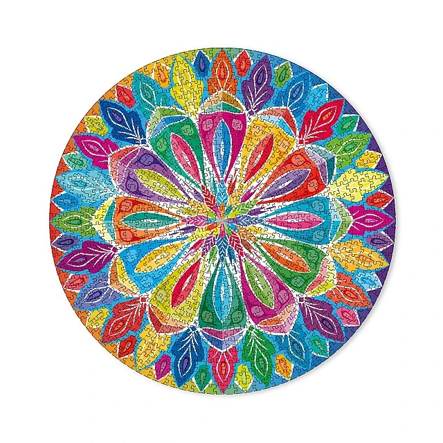 Grafix Puzzle Mandala, round, 1000 pieces