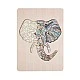 Grafix Puzzle Elephant, unique shapes, wooden, 137 pieces