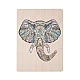 Grafix Puzzle Elephant, unique shapes, wooden, 137 pieces