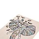 Grafix Puzzle Elephant, unique shapes, wooden, 137 pieces