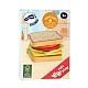 Small Foot wooden sandwich, 7 pieces, 7.5 x 7.5 x 5.5 cm