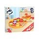 Small Foot Pizza cutter set, wooden, 21 pieces