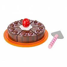 Small Foot Play cake, wooden, 9 pieces