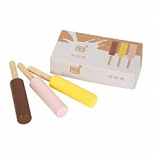 Small Foot wooden ice cream in box, 3 pieces