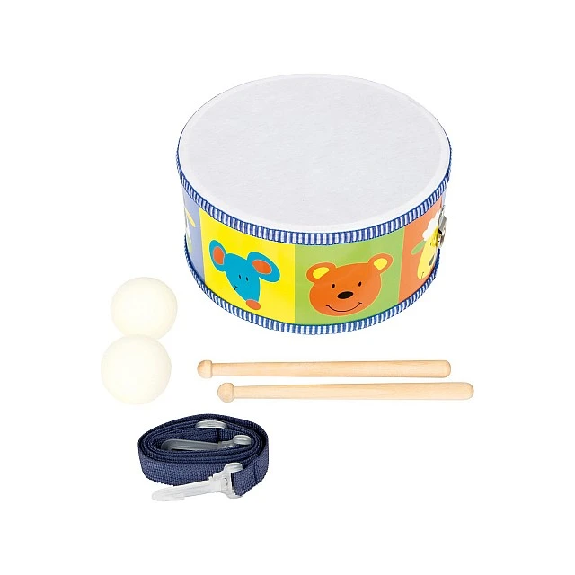 Small Foot Drum, with belt and sticks, children’s