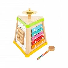 Small Foot wooden musical triangle, 14 x 14 x 19 cm