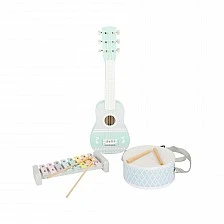 Small Foot pastel musical instrument set, 3 pieces