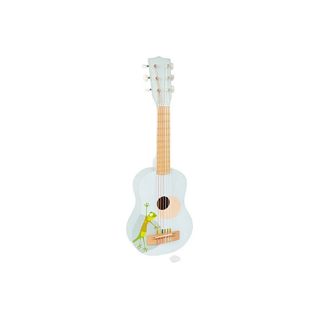 Small Foot Guitar, wooden, 63 x 22 x 6.5 cm