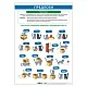 Cubos Student board Suggestions, 70 x 100 cm