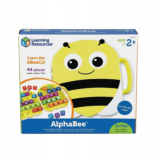 Learning Resources English alphabet set, in a box - bee