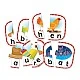 Learning Resources Карти-пъзел, с думи от 3 букви