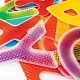 Nowa Szkola Letters, gel, colorful, 11 cm, 26 pieces