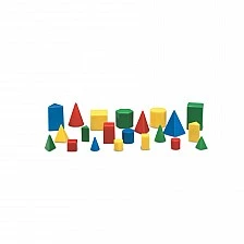 Learning Resources Geometric figures, mini, 32 pieces
