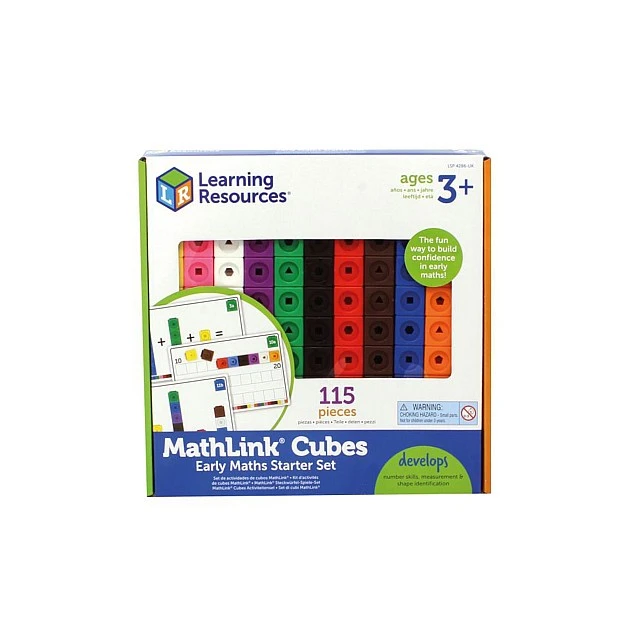 Learning Resources Комплект математика, с кубчета и карти