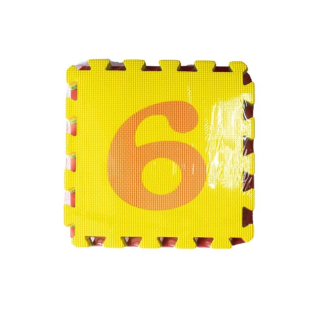 Puzzle soft flooring, numbers, 10 pieces