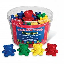 Learning Resources Counting Bears, 80 pieces