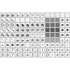 Nowa Szkola Mathematics set, for sorting and counting, magnetic