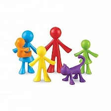 Learning Resources Family counters for sorting and counting, 72 pieces
